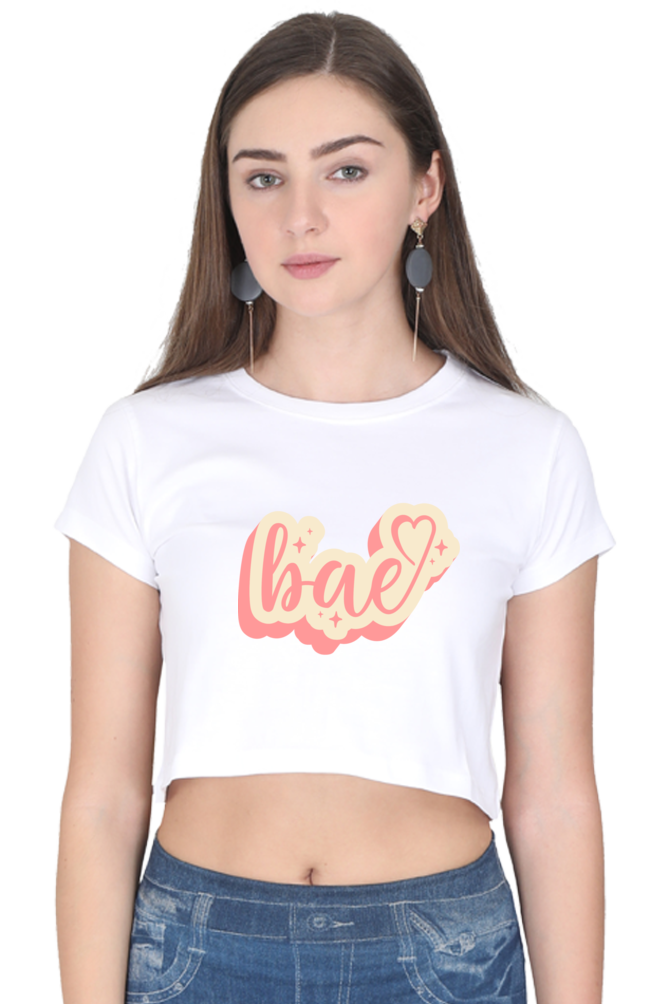 Bae Cropped T-Shirt 💕✨