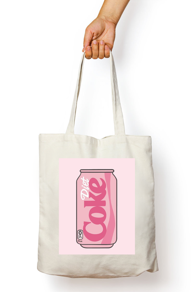 Pink Coke Tote Bag