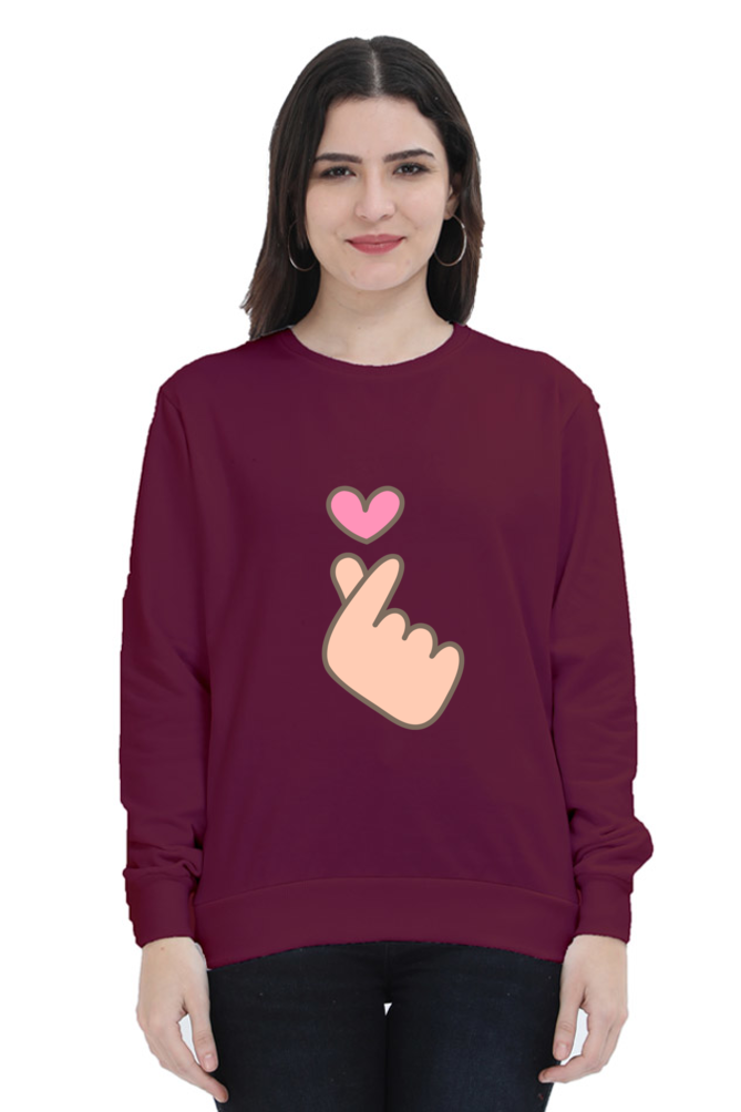 Korean Heart Sweatshirt 💖🇰🇷