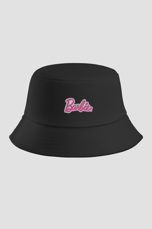 Embroidered Barbie Bucket Hat