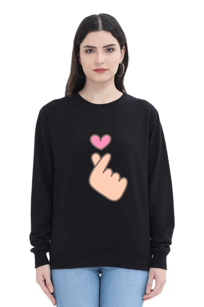 Korean Heart Sweatshirt 💖🇰🇷