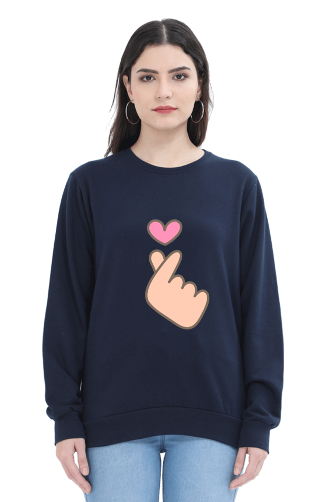 Korean Heart Sweatshirt 💖🇰🇷