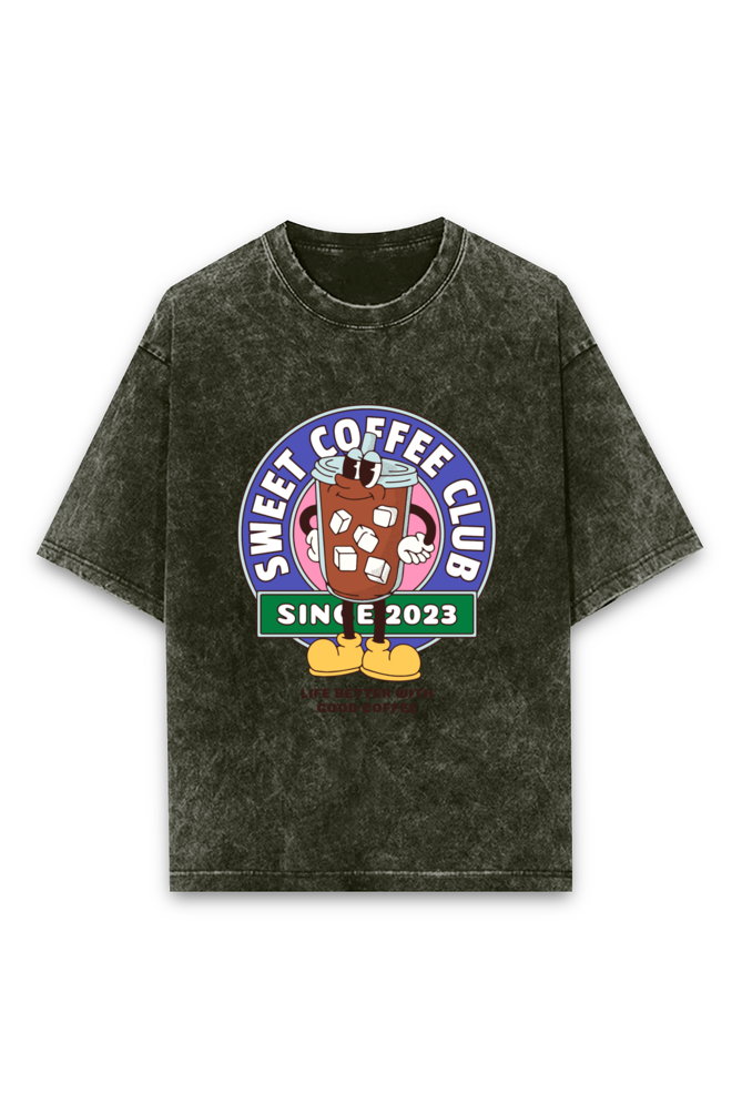 Grunge Coffee Club Tee ☕🖤