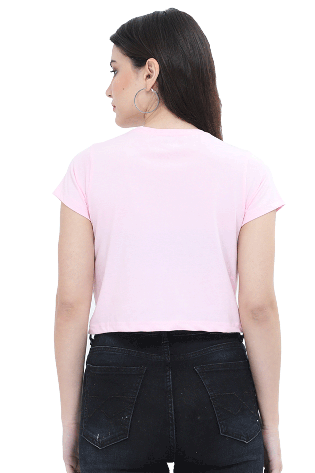 Bow Lipstick Cropped Tee