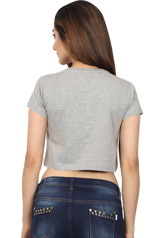 Bow Lipstick Cropped Tee