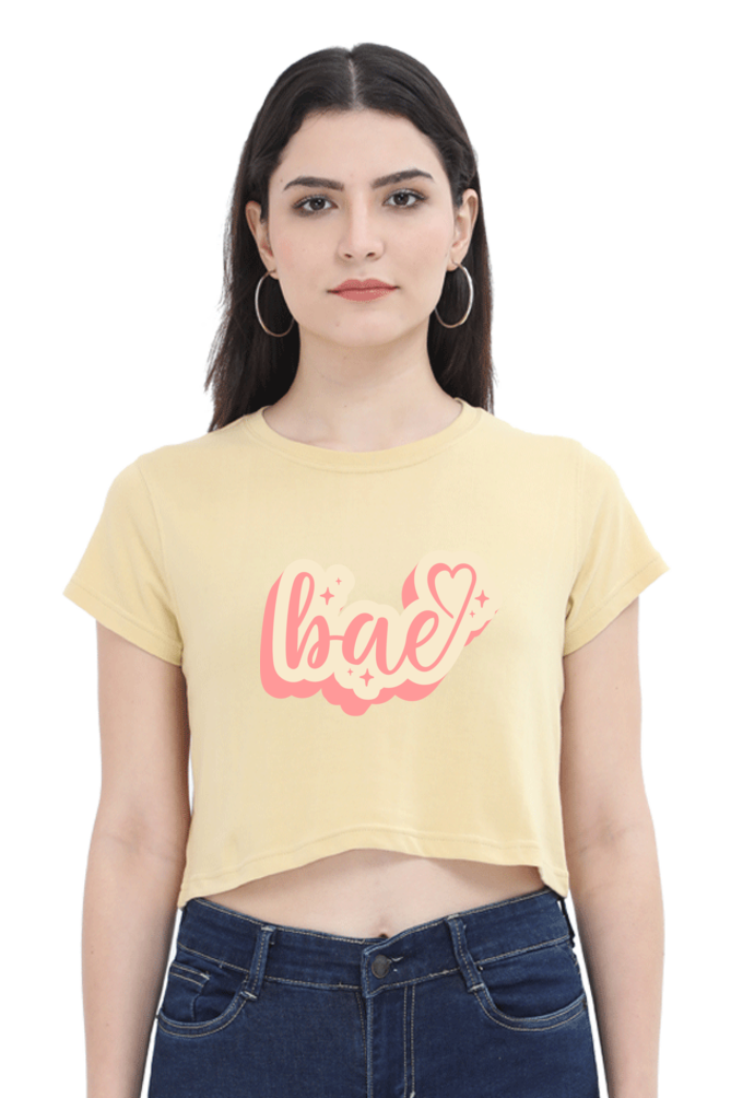 Bae Cropped T-Shirt 💕✨