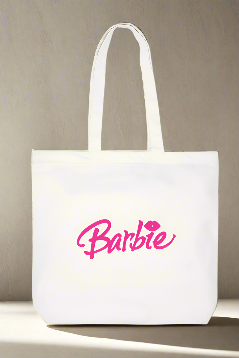 Barbie Logo Large Tote Bag 💖🎀