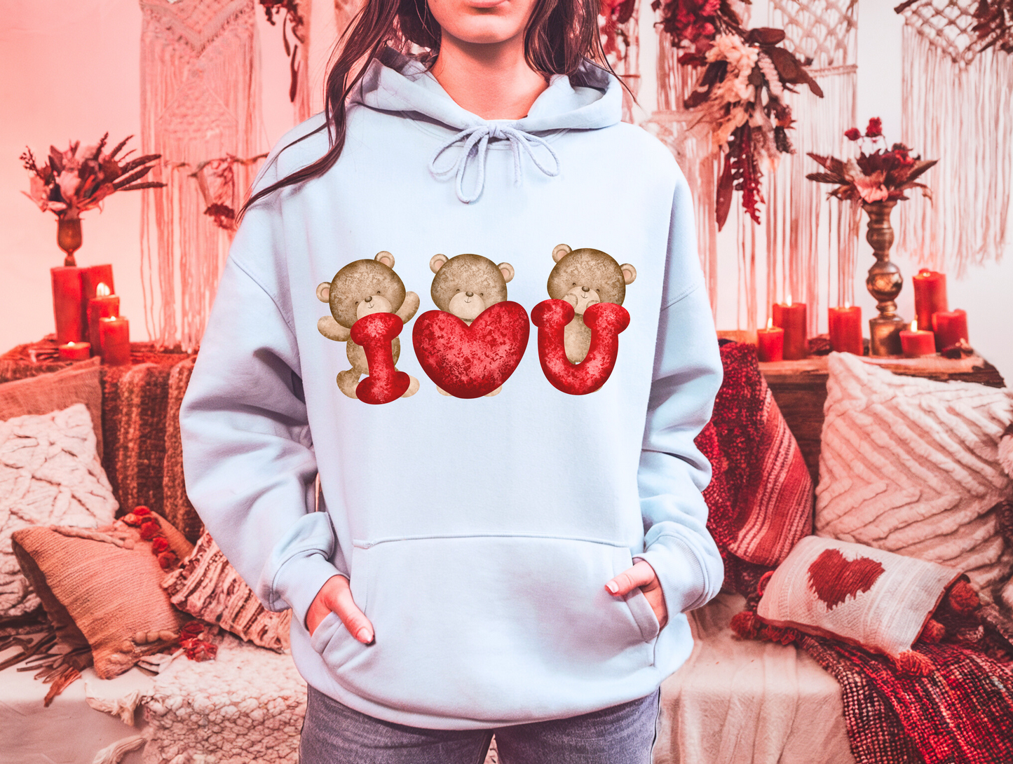 Beary Love Hoodie 🐻💖