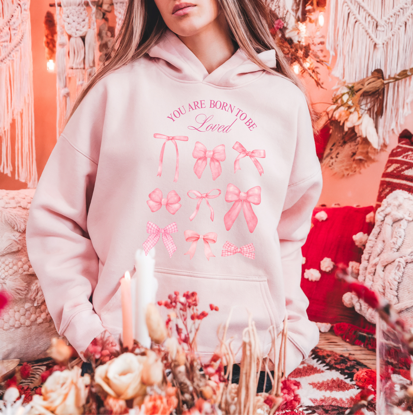 Born to Be Loved Hoodie 💖✨