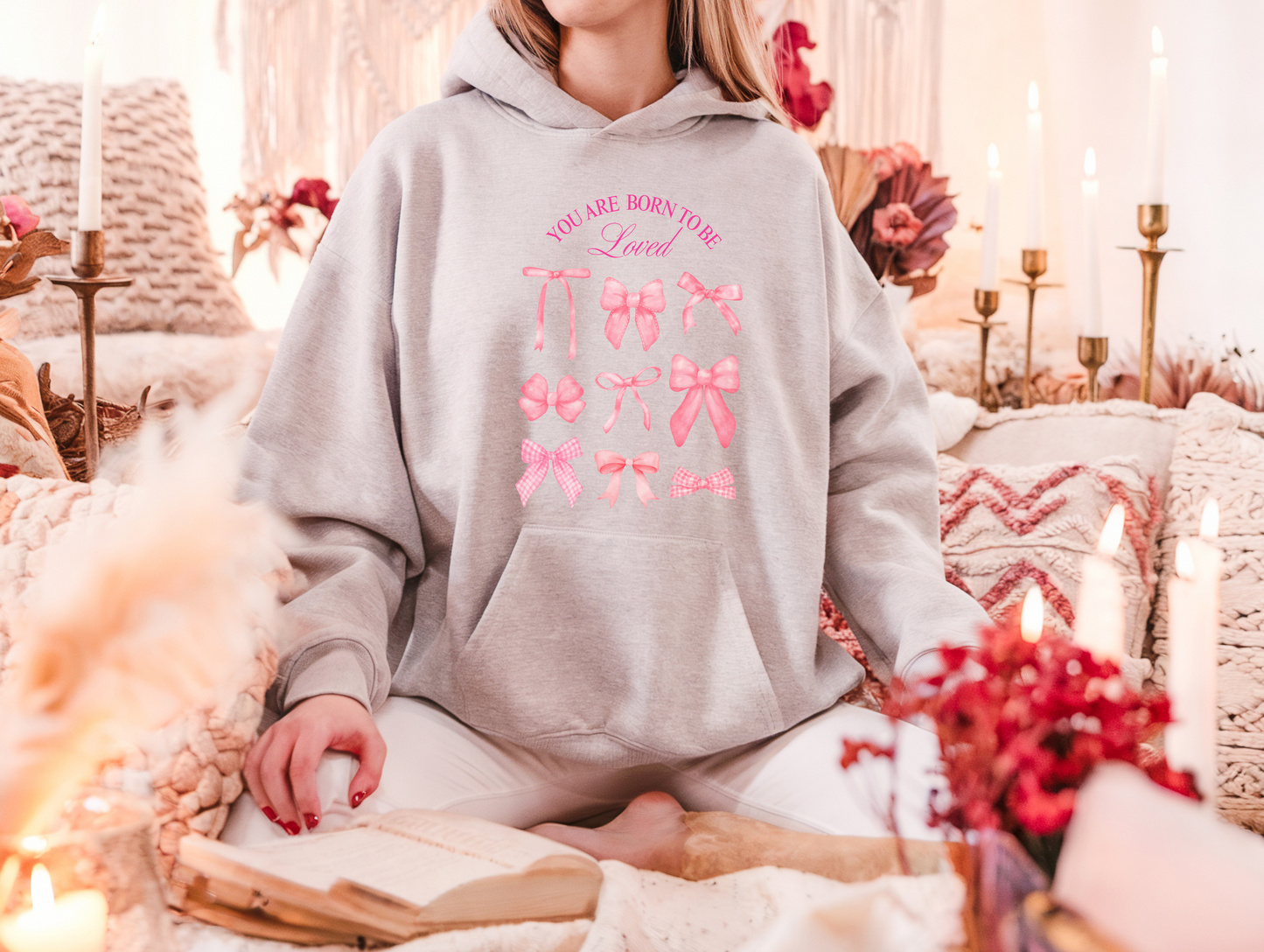 Born to Be Loved Hoodie 💖✨